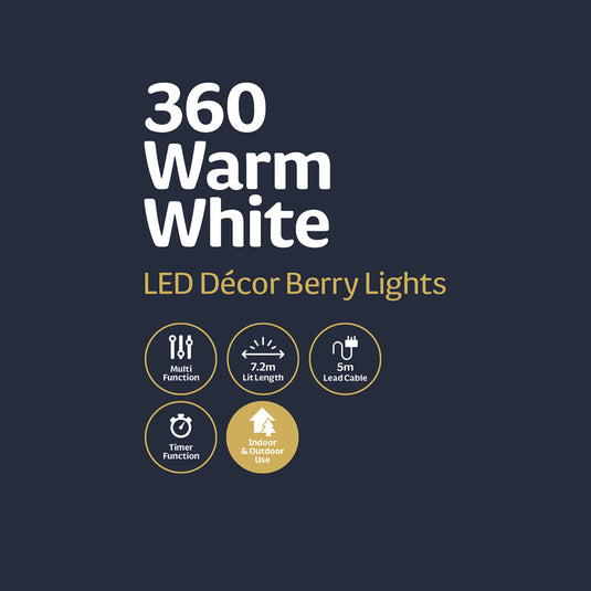 360 Decor Berry Light - Multicolour