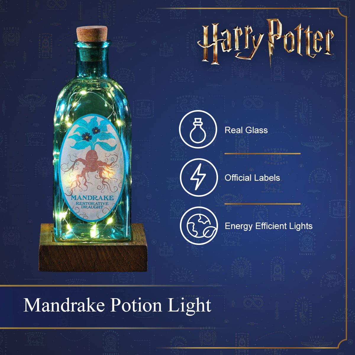 Harry Potter - Mandrake Restorative Draught Potion Bottle