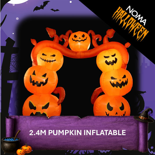 2.4m Haunted Pumpkin Arch Inflatable