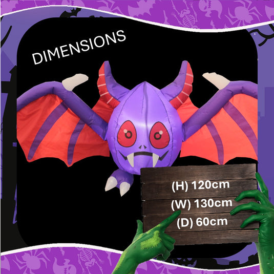 1.2 Purple Bat Inflatable