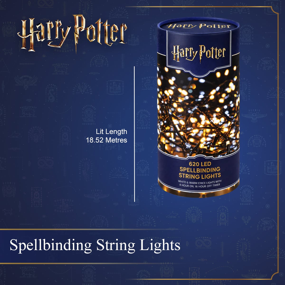 Harry Potter - 620 LED Spellbinding String Lights