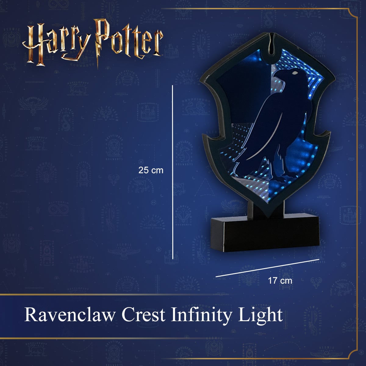 Harry Potter - Ravenclaw Crest Infinity Light