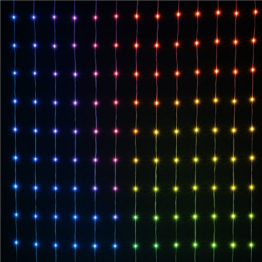 2.5M Spectrum Digital Remote Control Curtain Light