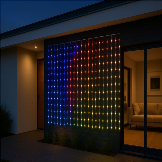2.5M Spectrum Digital Remote Control Curtain Light