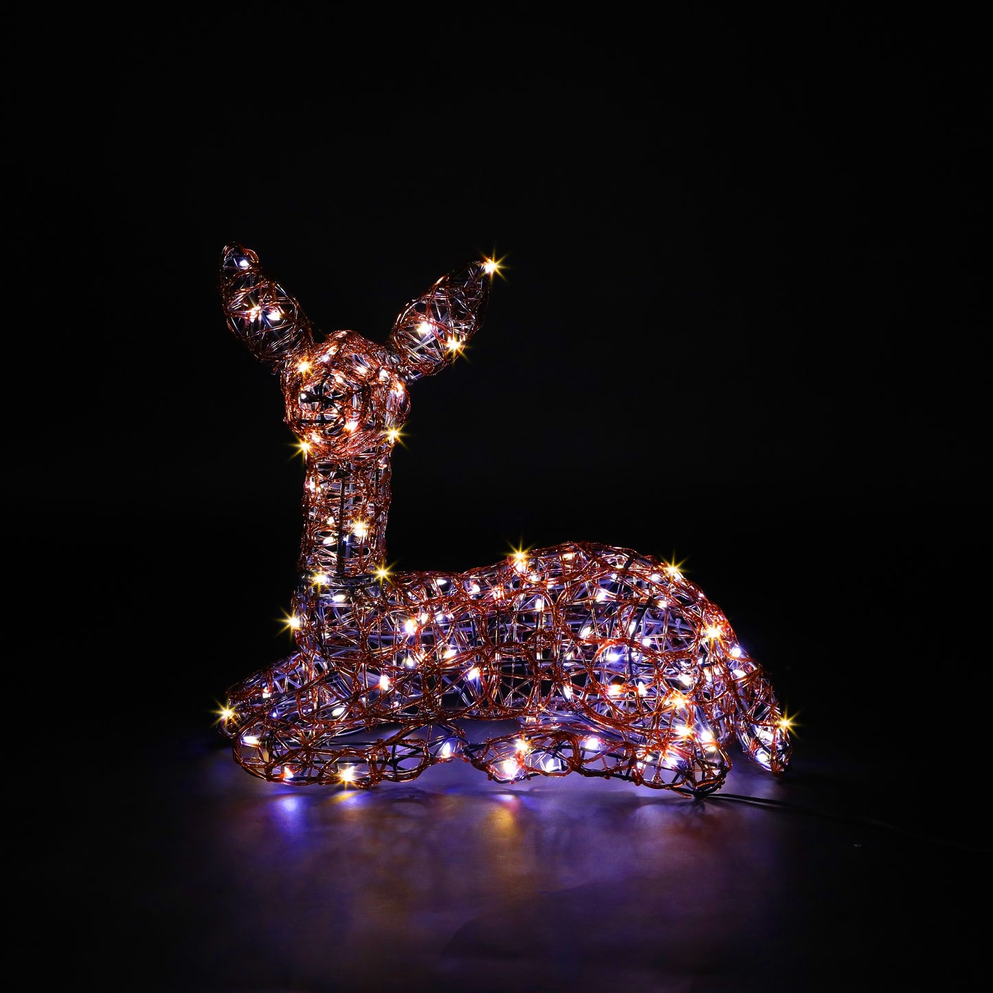 Copper Acrylic Resting Fawn