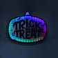 50cm Coralite "Trick Or Treat" Sign