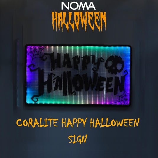 70cm Coralite Happy Halloween Spooky Sign