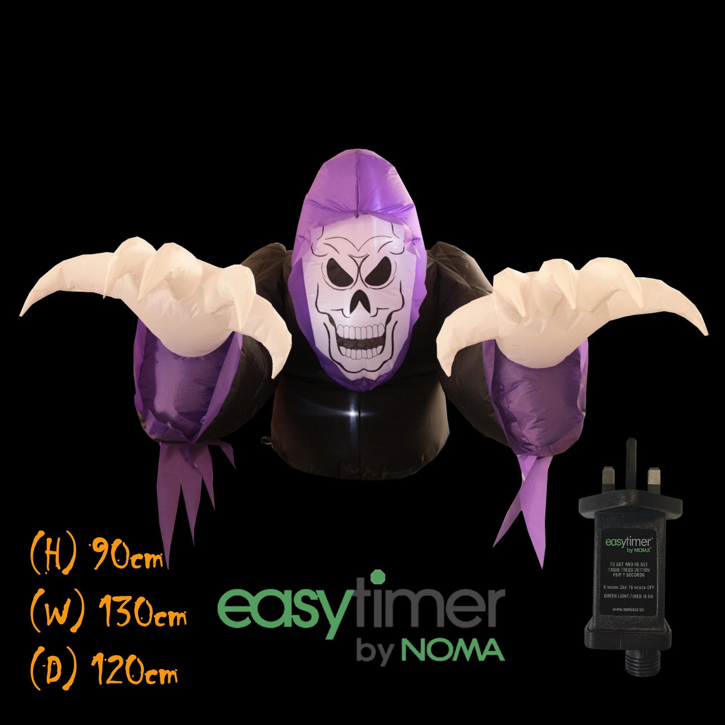 1.2 Crawling Grim Reaper Inflatable