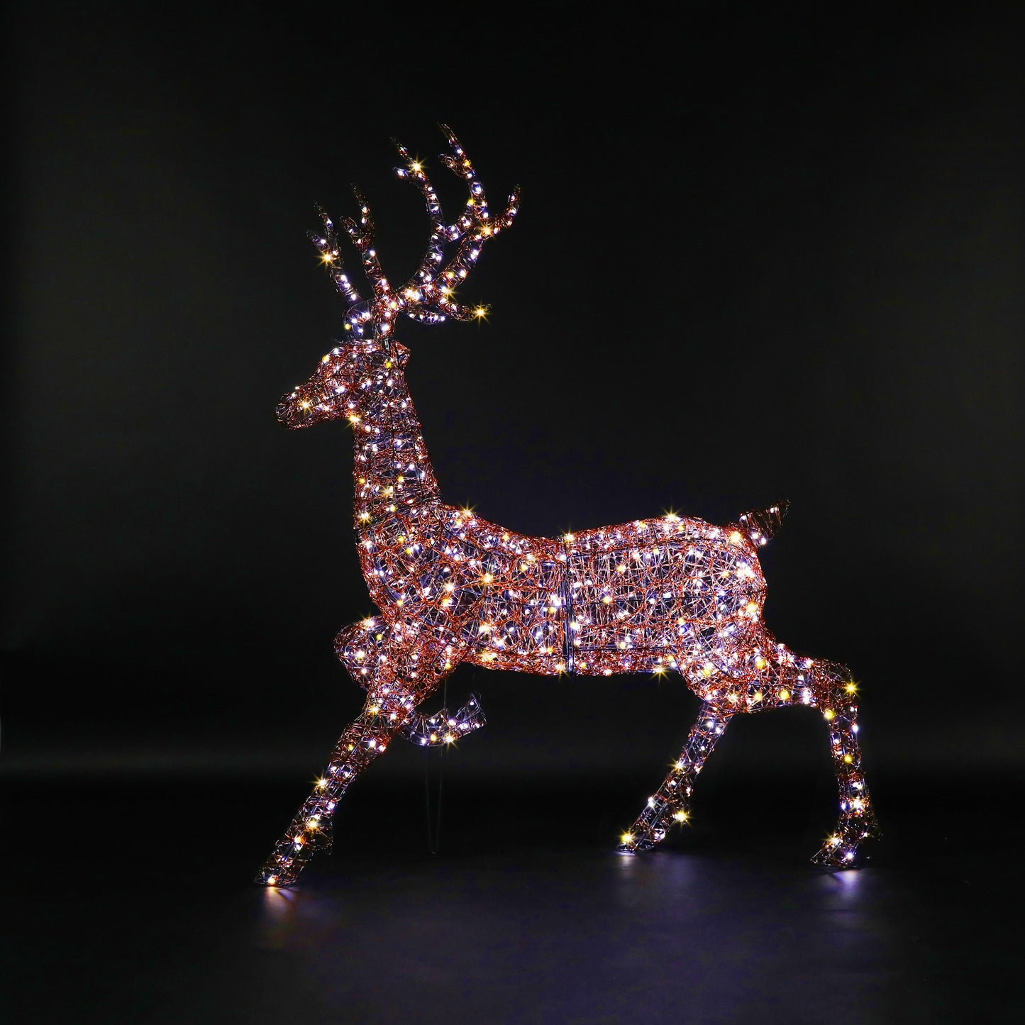 Copper Acrylic Duo Bulb Woburn Stag