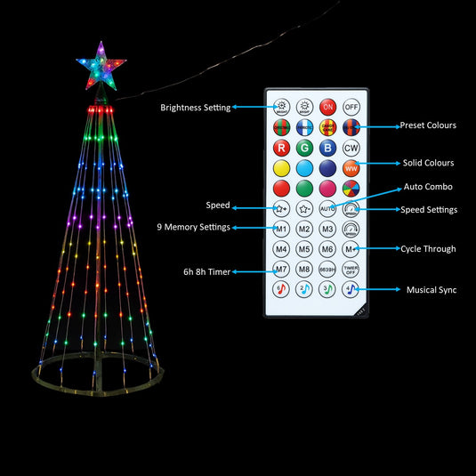 1.2M Spectrum Digital Remote Controlled Flexi Wire Tree