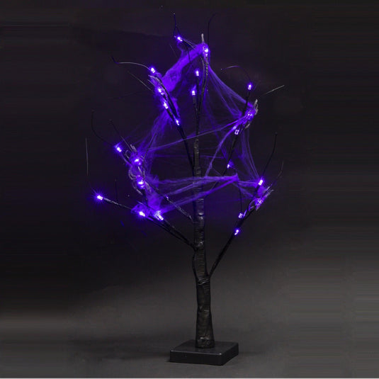 Haunted Tree With Spiders