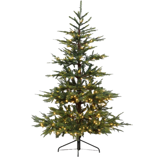 7' Pre-Lit Nordman Fir