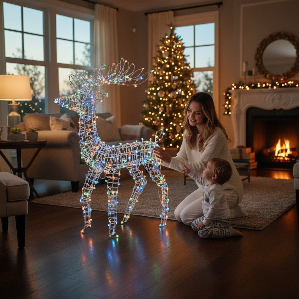 1.2M Spectrum Flexi Wire Standing Deer
