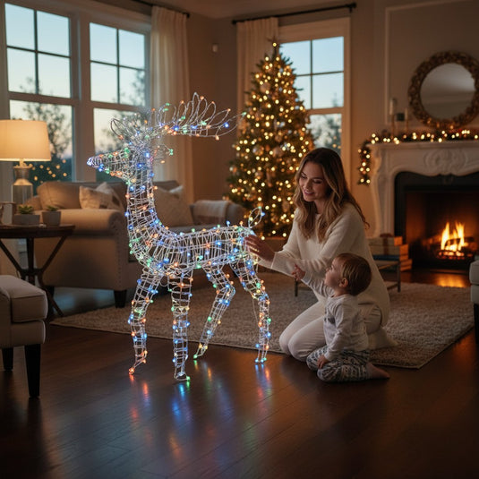 1.2M Spectrum Flexi Wire Standing Deer