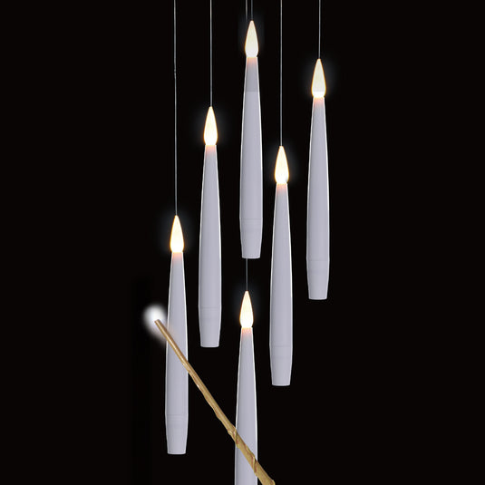 Set of 6 Magic Candles With Wand
