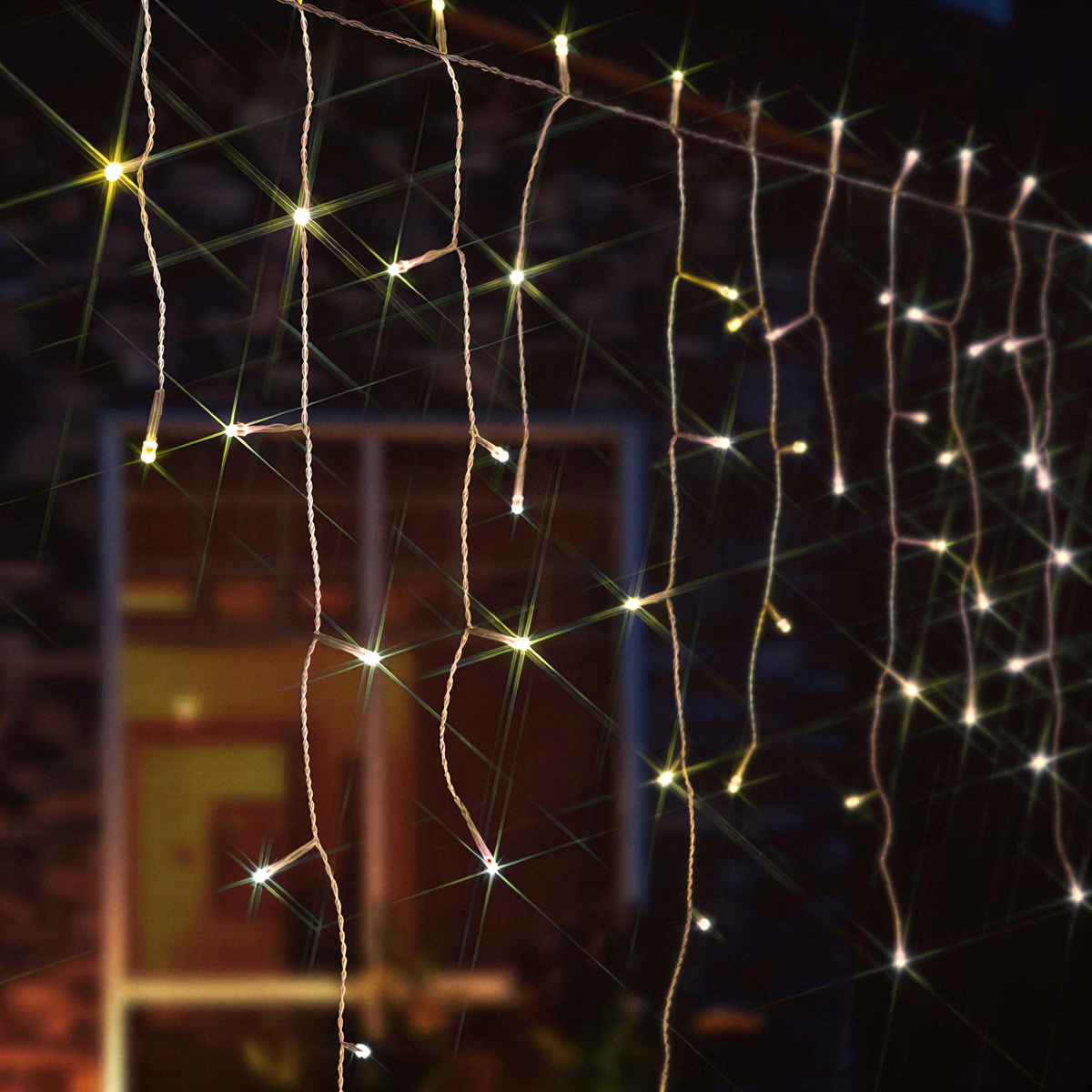 Warm White Iicicle Lights