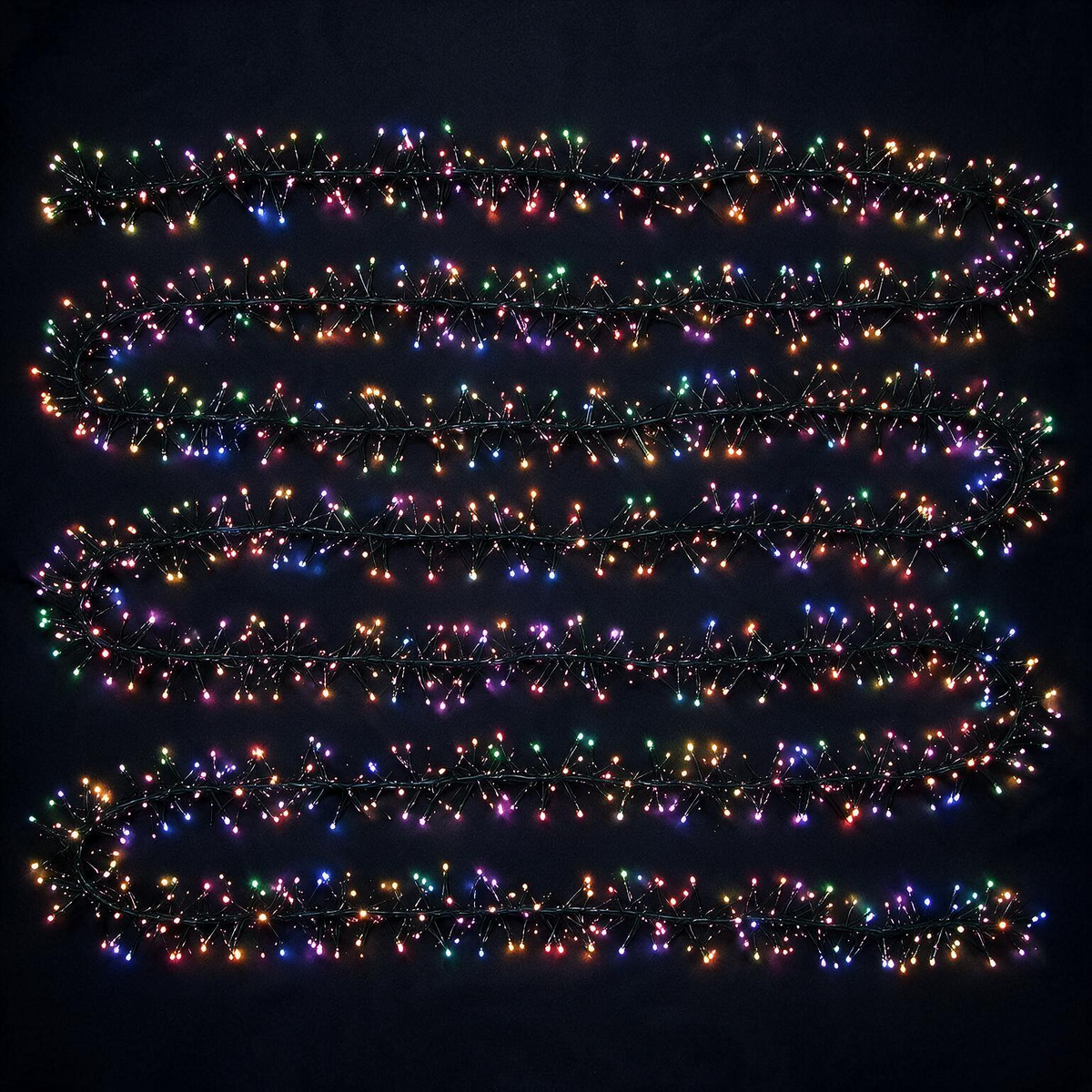 Multi Colour Cluster Lights
