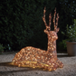 Copper Acrylic Resting Stag