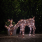 Copper Acrylic Duo Bulb Tatton Grazing Deer
