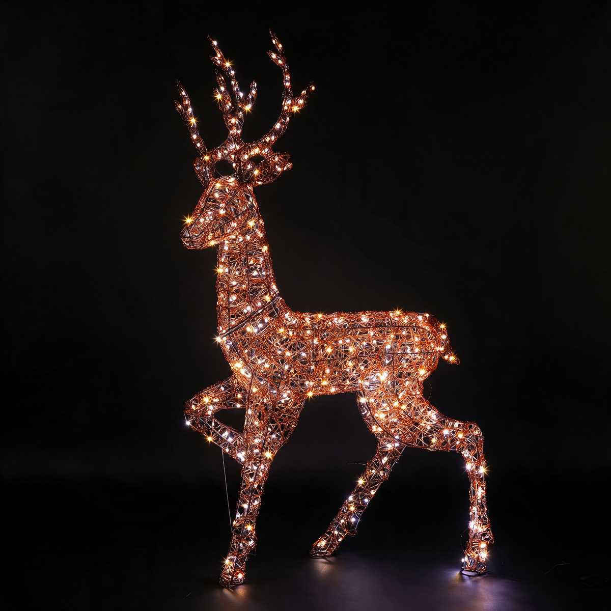 Copper Acrylic Duo Bulb Richmond Stag