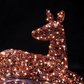 Copper Acrylic Resting Deer
