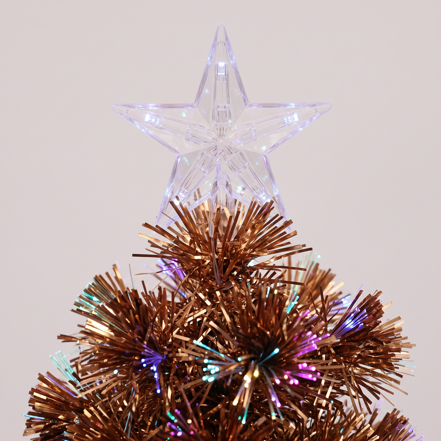 Bronze Carousel Fibre Optic Tree