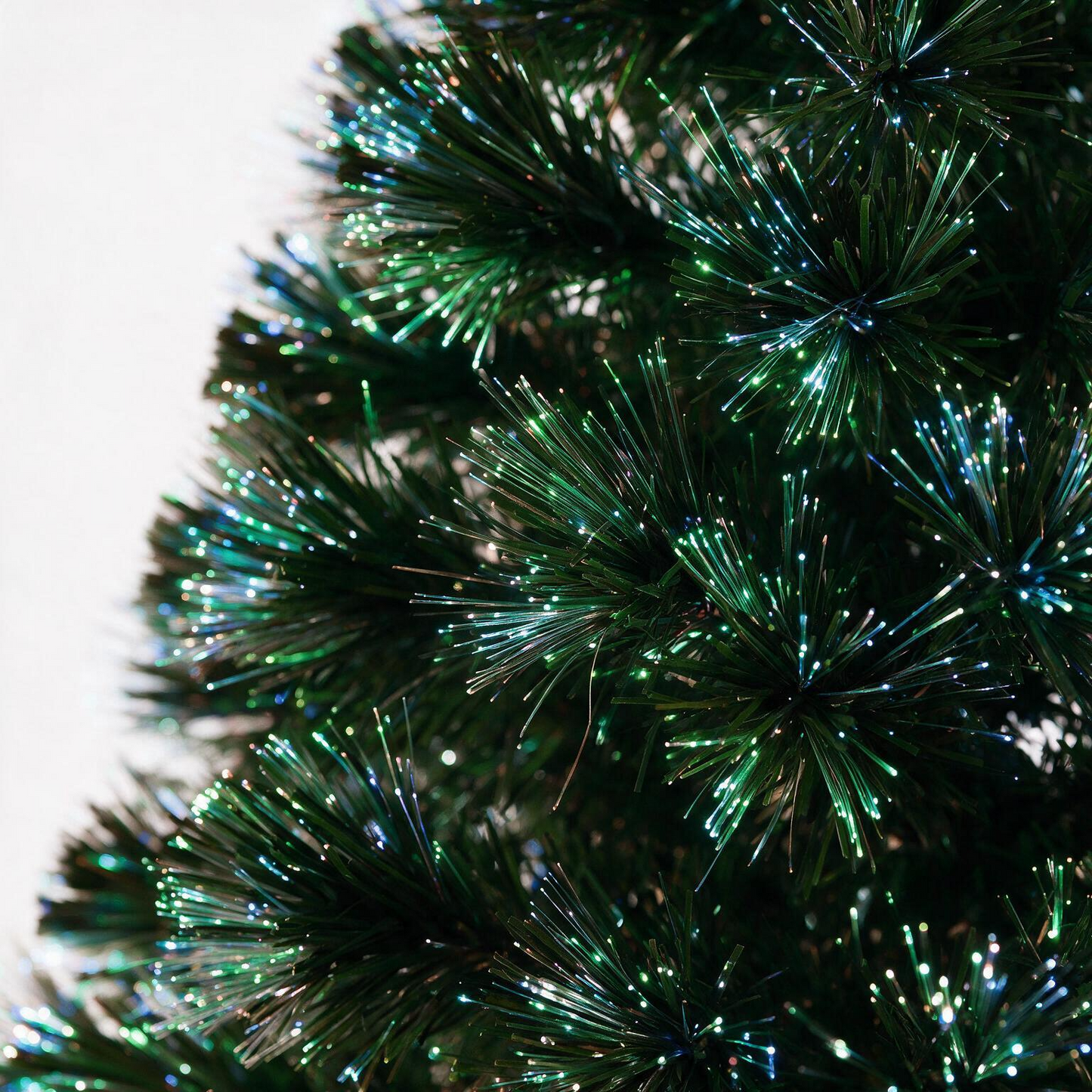 Classic Green Carousel Fibre Optic Tree