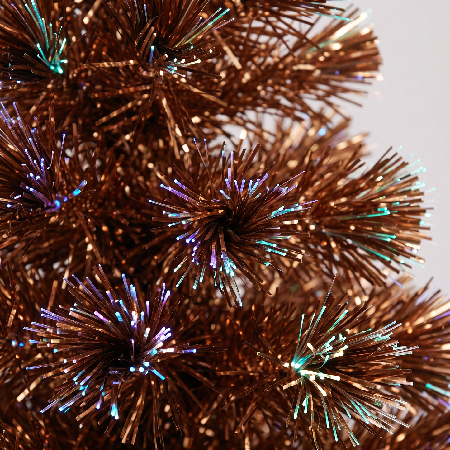 Bronze Carousel Fibre Optic Tree
