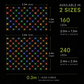 Multi Colour Net Lights