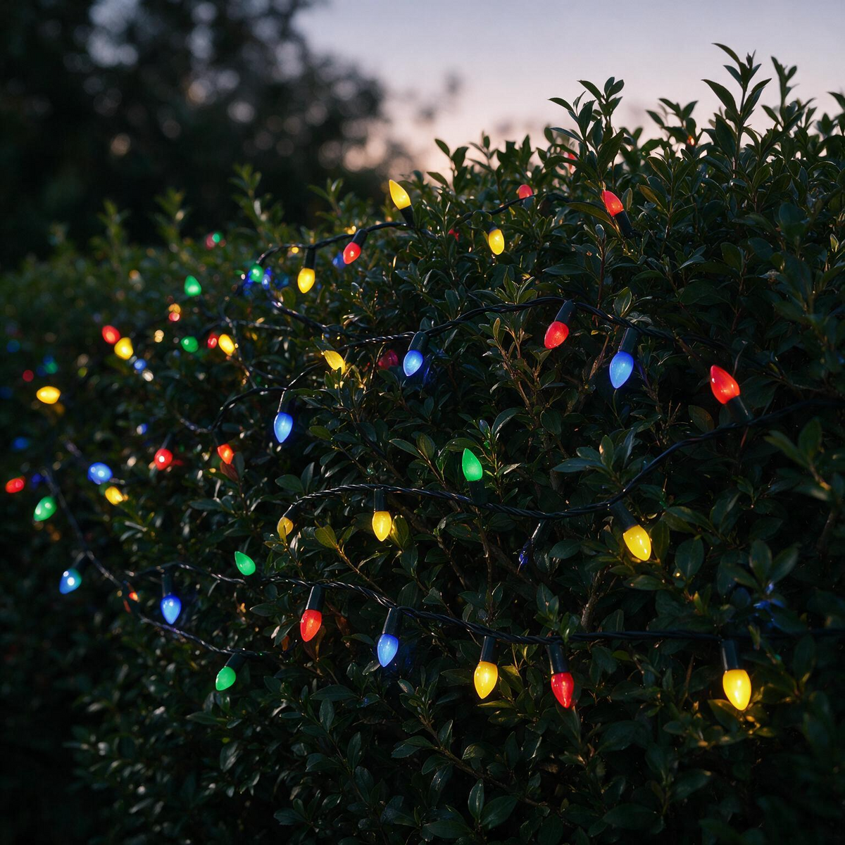 120 Multi Colour Mini Cone Lights