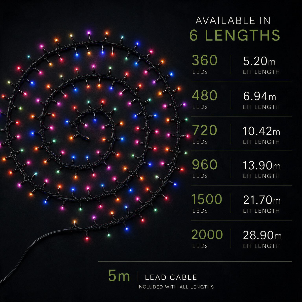 Harlequin Cluster Lights