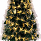 Liberty Green Fibre Optic Tree With Houses