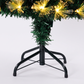 90CM Wimpole Tree With Velvet Poinsettia & Red & Gold Baubles