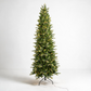 7.5' Warm White Pre-Lit Slim St. Moritz