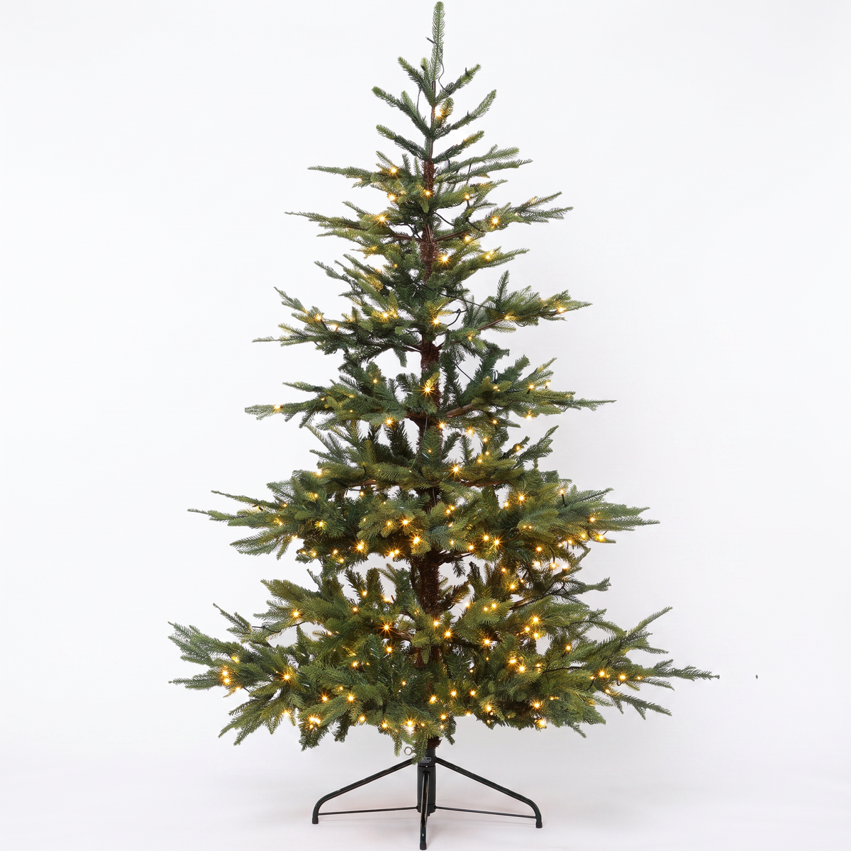 7' Nordman Fir Pre Lit 420 Warm White