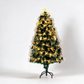 Liberty Green Fibre Optic Tree With Houses