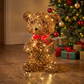 44CM Brown Wicker Teddy Bear