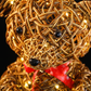44CM Brown Wicker Teddy Bear