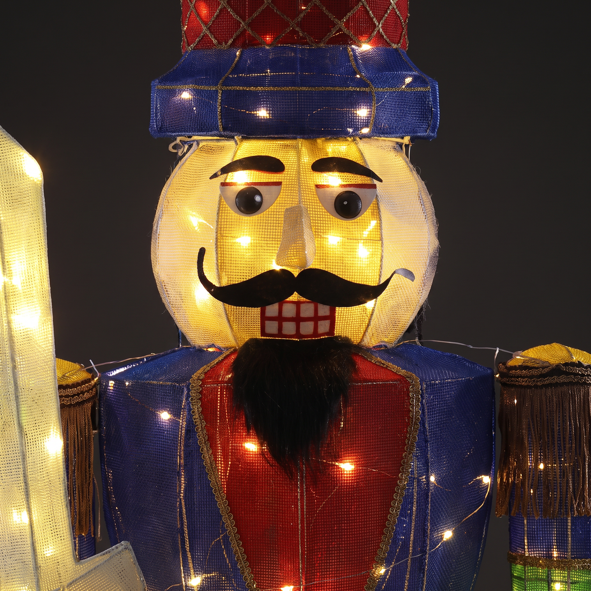 1.85M Fabric Nutcracker With Sword