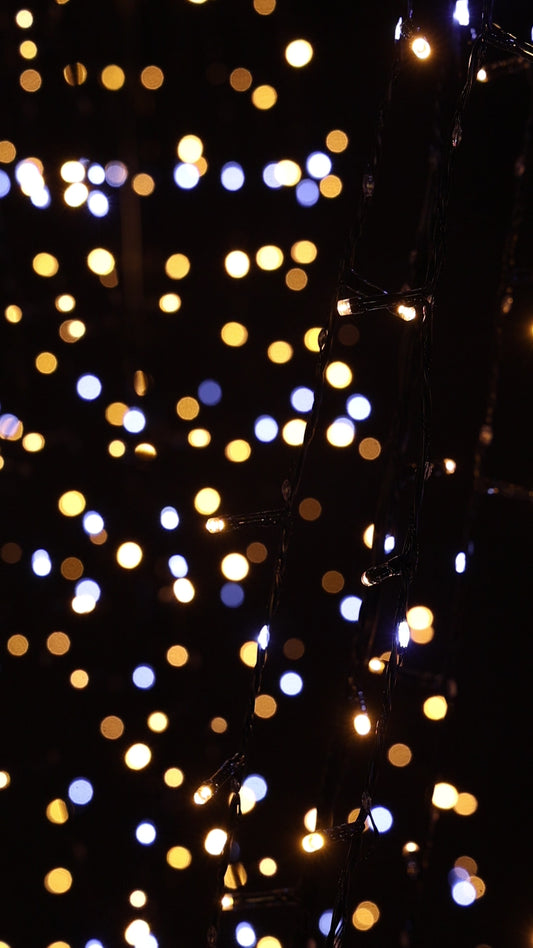 Paris By Night - Cone Tree With Star (2.1m)
