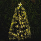 Liberty Green Fibre Optic Tree With Houses