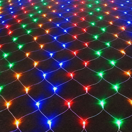 240 Fit & Forget Multicolour Multifunction Net Lights