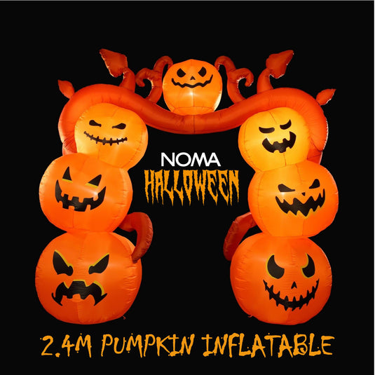 2.4m Haunted Pumpkin Arch Inflatable