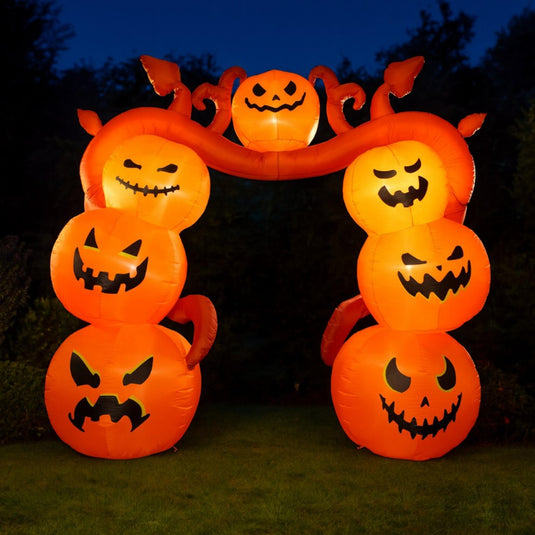 2.4m Haunted Pumpkin Arch Inflatable