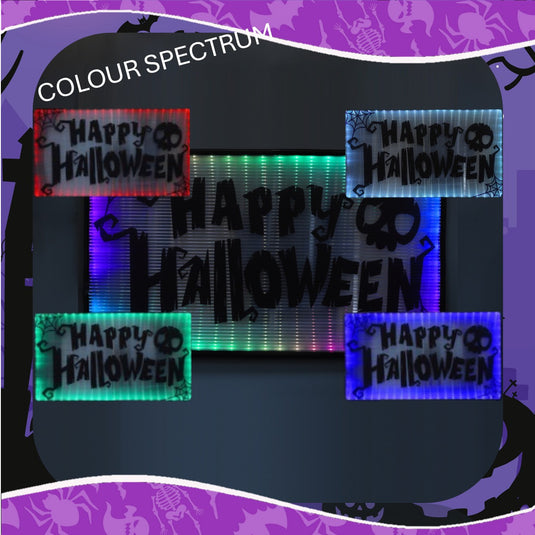 70cm Coralite Happy Halloween Spooky Sign