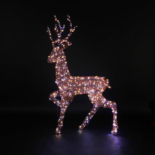 Copper Acrylic Duo Bulb Richmond Stag